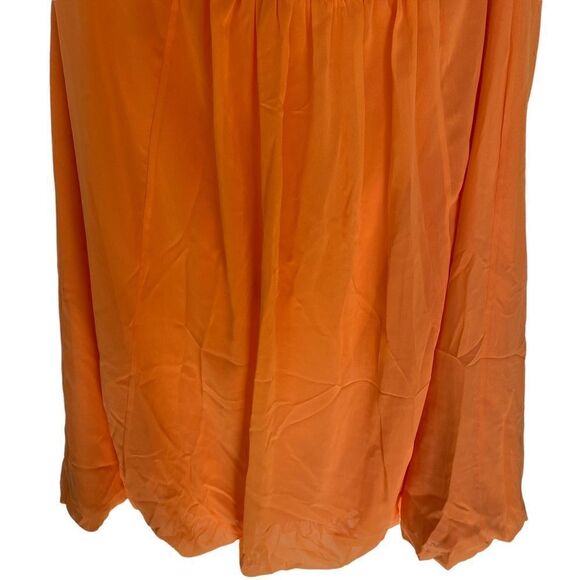 Y2K David's Bridal Formal Dress Size 18 Strapless Empire Waist Embellished Bodic - Picture 3 of 6